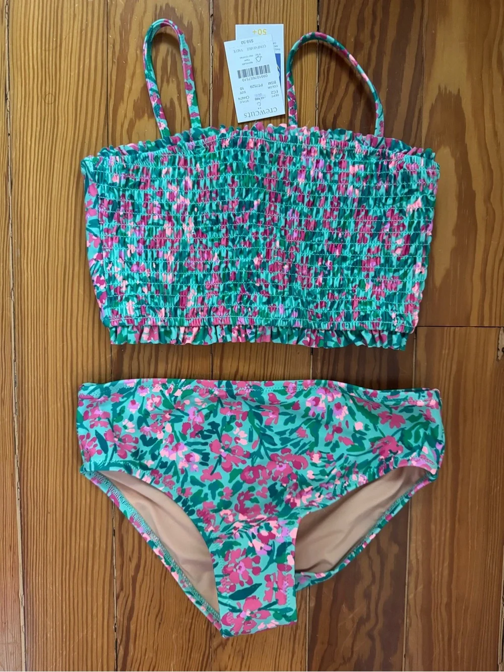 NWT Crewcuts Floral Bikini